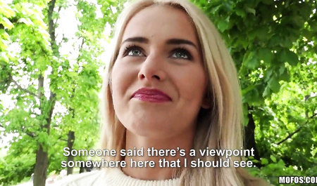 Cute blonde teen pounding with a guy for money in nearby ...