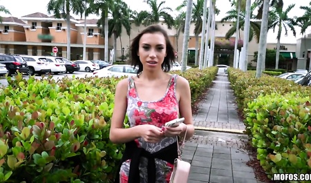 Girl with hairy pussy Fucks for money with rich playboy