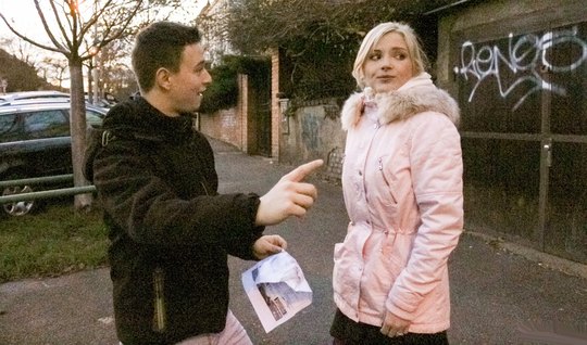 The boy threw up his school and at the same time I fucked...