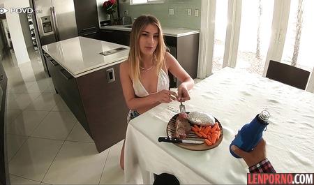 The Breakfast guy started with a gorgeous Blowjob from his wife