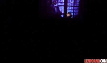 Horny girl masturbating pussy in public places