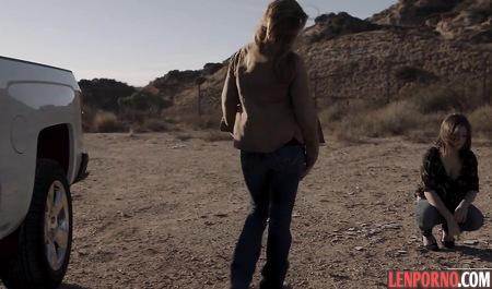 Lovely girl passionately fucked with a friend in the night