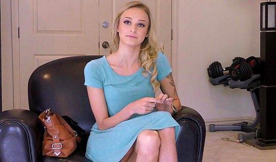 First porn casting for girls and at once in anal