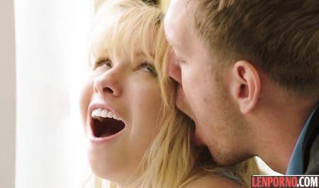 Young blonde loves rough anal with my friend