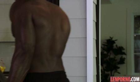 Redhead student with two hands and stroking his penis nigger and Blowjob