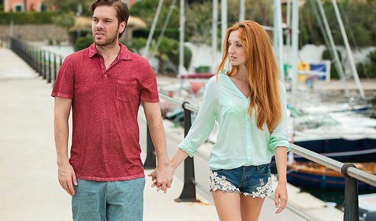 Redheads Sluts love to fuck in explicit poses and cum