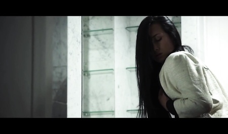 Girl in black stockings spreads legs for intercourse with a student