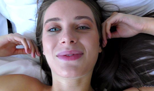 Mature man fucked in shaved pussy cute sleeping brunette