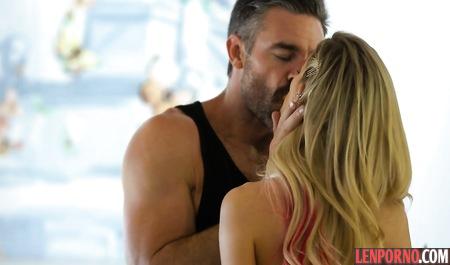 Blonde with gorgeous Boobs spread her legs for sex