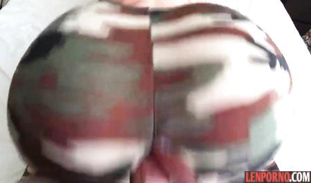 Passionate lover fuck his partner with big ass in tights