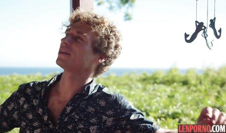 Brunette Fucks with unshaven stranger and takes him on the cheek