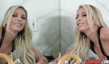 Lesbians in high heels lick slit and insert into holes sex toy