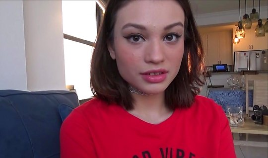 The guy took a camera and filmed homemade porn closeup