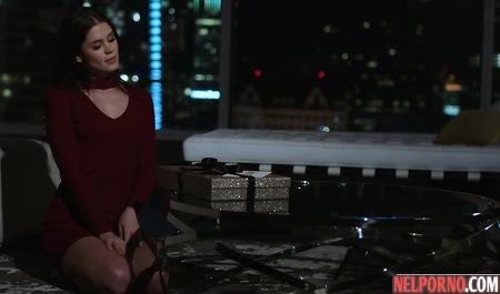 Mature lover inserts a member of the young mistress in stockings in different poses