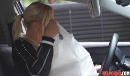 Hot Tits blonde ends up with cancer from fat nigger cock while husband is at work