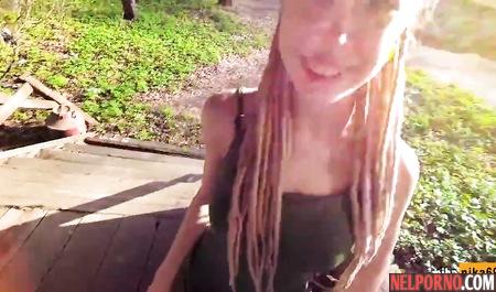Slim St. Petersburg College nature makes a married man a Blowjob