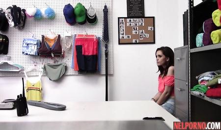 Casting in the office for skinny girls with hairy pussy ends with sex