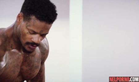 Black Negro with big dick fucked my brunette beauty