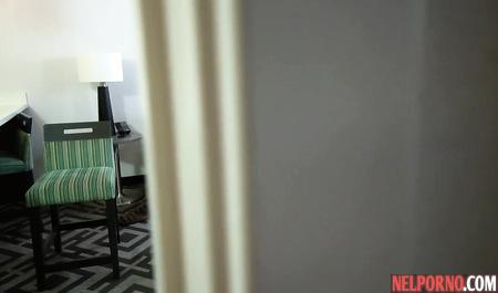 Young sister to brother gave her his car gets a Blowjob first-person