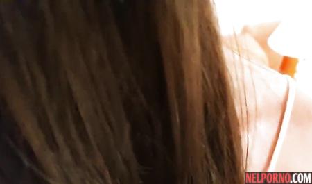 Brunette agreed to homemade porn in the first person with a big dick