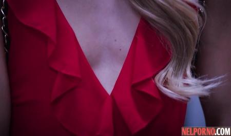 Young girl gets two blacks, group sex and orgasm