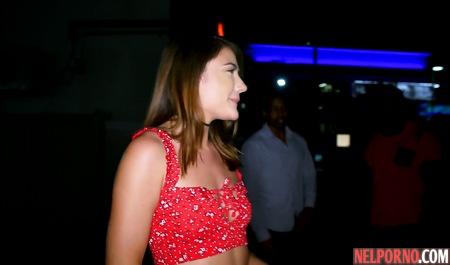 Three Negro gave brunette double penetration and orgasm