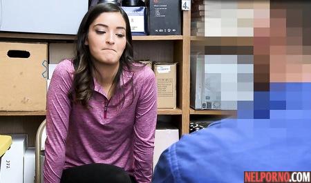 Office babe is casting for the role of the Horny thief