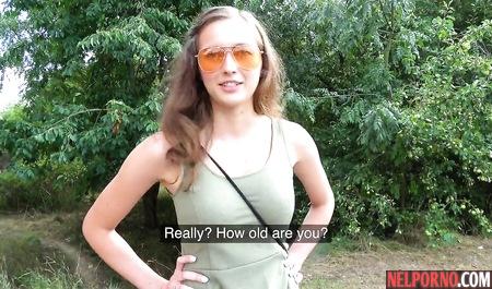 Young pick-up nature picked himself up a girl and fucked her in the first person