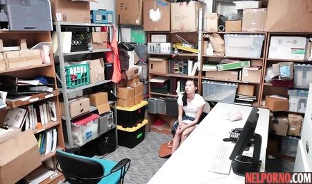 The guard in the office of a member of Fucks pussy new suspect in the theft