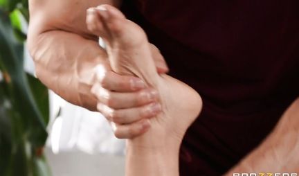 Nurse with big Tits engaged in hot sex with a young guy