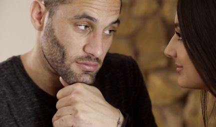 Two brunettes love group sex with one boyfriend for the evening