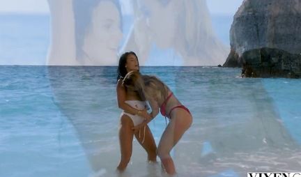 Two beauty in nature arranged for a mutual friend real group gang Bang