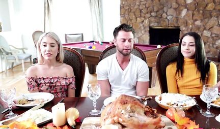 The young girl gave the guy with a long bolt group fuck