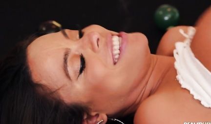 Woman with big ass after Blowjob has sex with a young macho