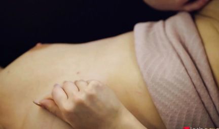 Two young blonde lesbians have sex and end up on Cooney