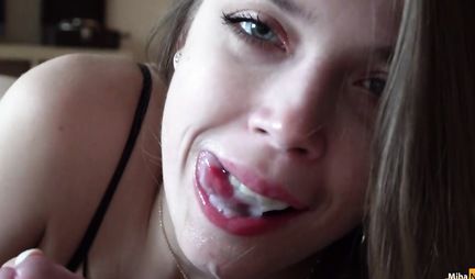 Russian slut has not given up his lover into shooting homemade porn closeup