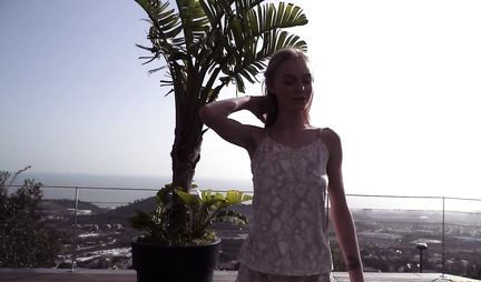 Two Russian lesbians with a tattoo on the body fuck each other with tongues and fingers