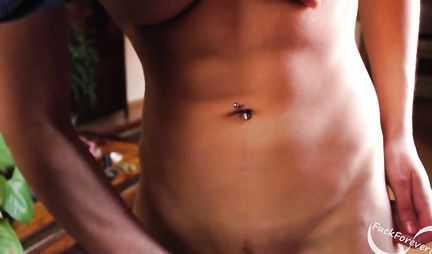 The girl with the boyfriend shoot homemade porn with cum closeup