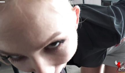 Russian slut in stockings hand jobs cock the fetish and gave fuck yourself