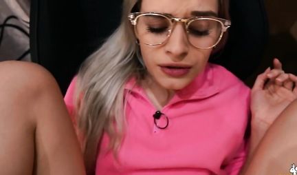 Blonde is not against the Russian home anal first person