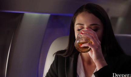 Lady with big Tits is screaming from passionate spanking from lover