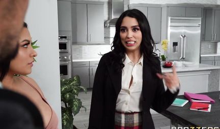 Tattooed mom with big Tits loves group sex