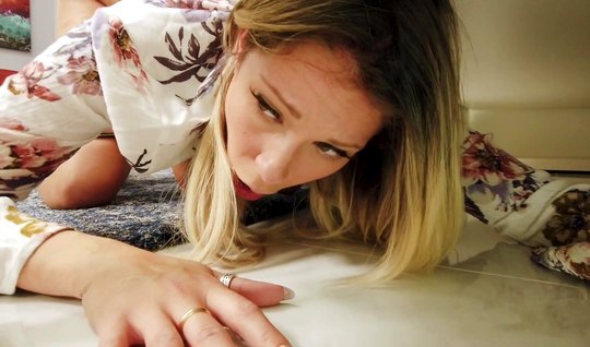 The nurse is stuck in the pose of cancer and had received...