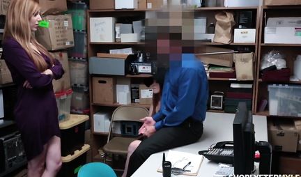 Two redhead Chicks right in the office cum during group sex