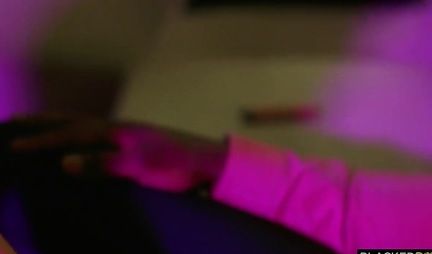 A mulatto and a white muddy group sex with a black man in the VIP room of a night club