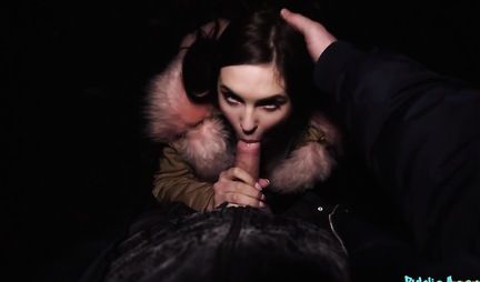 Pikaper filmed a young brunette and fucked her on camera in POV