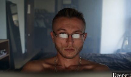 Two mulattos take turns sit down with shaved slits on the big penis of a black man and finish