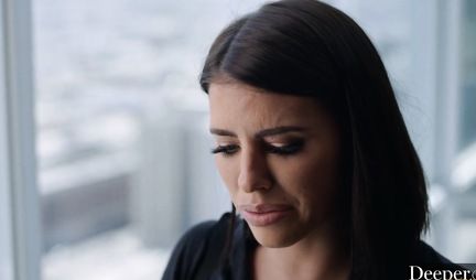 Blacks stretch all holes of the redhead girl with big juicy clubs