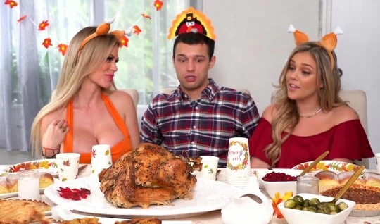 Two mothers gave the boy for his birthday group passionat...