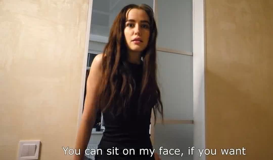 The Russian slut came to visit, but not only drank tea, b...